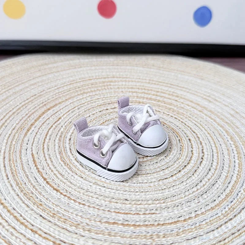 For 15/17Cm 3.0 Big Labubu Sweater Jelly Gauze Skirt Canvas Shoes Set for Ropa Labubu Doll Accessories