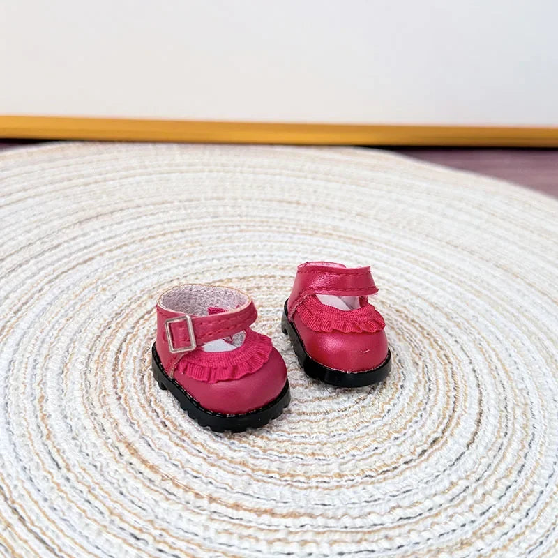 For 15/17Cm 3.0 Big Labubu Sweater Jelly Gauze Skirt Canvas Shoes Set for Ropa Labubu Doll Accessories