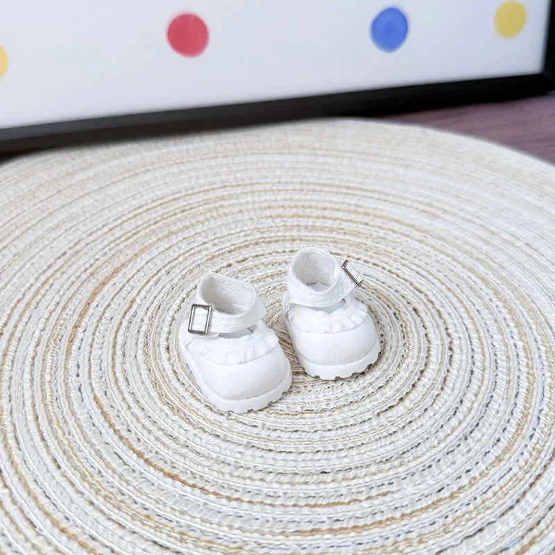 For 15/17Cm 3.0 Big Labubu Sweater Jelly Gauze Skirt Canvas Shoes Set for Ropa Labubu Doll Accessories