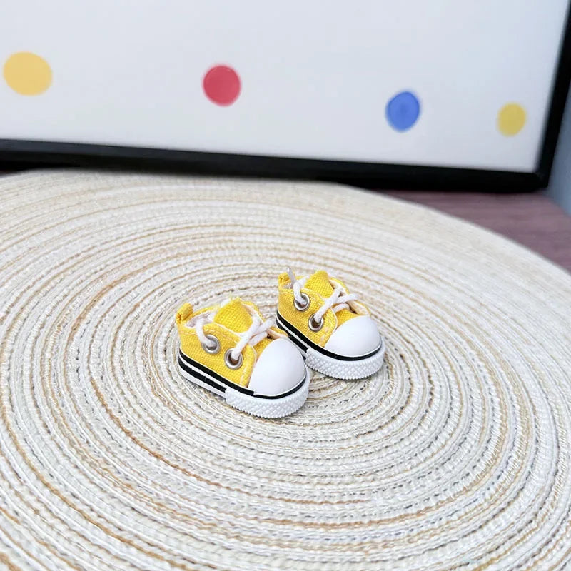 For 15/17Cm 3.0 Big Labubu Sweater Jelly Gauze Skirt Canvas Shoes Set for Ropa Labubu Doll Accessories