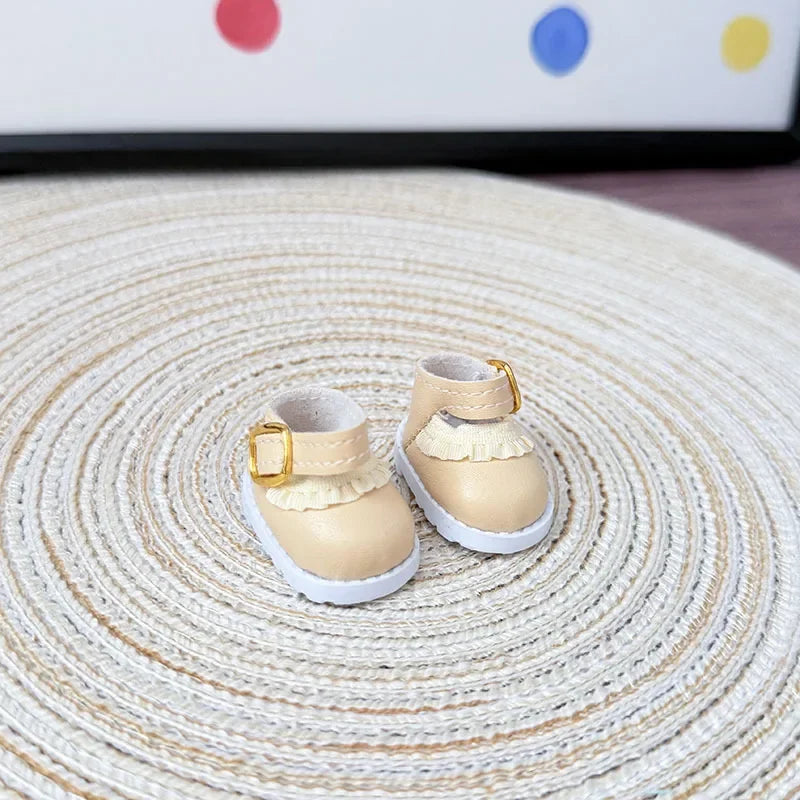 For 15/17Cm 3.0 Big Labubu Sweater Jelly Gauze Skirt Canvas Shoes Set for Ropa Labubu Doll Accessories